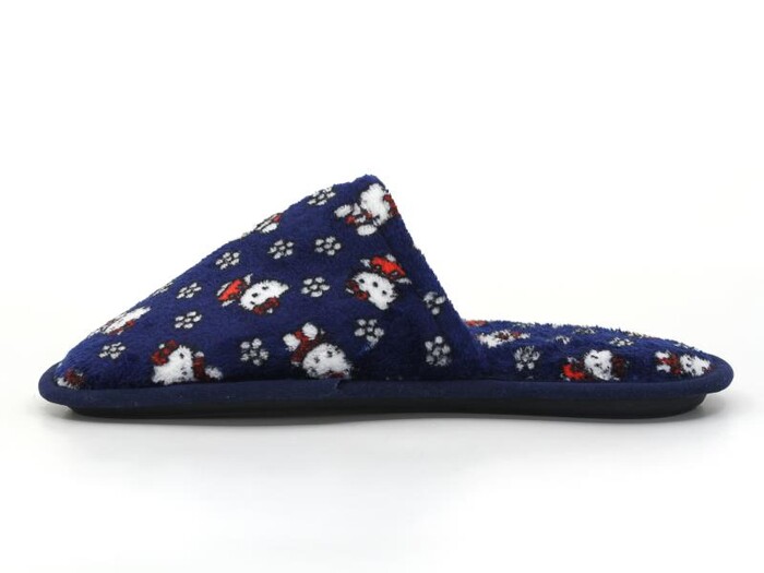 Auris Zenne HSN Çanak Terlik Kedili Lacivert - Auris (1)