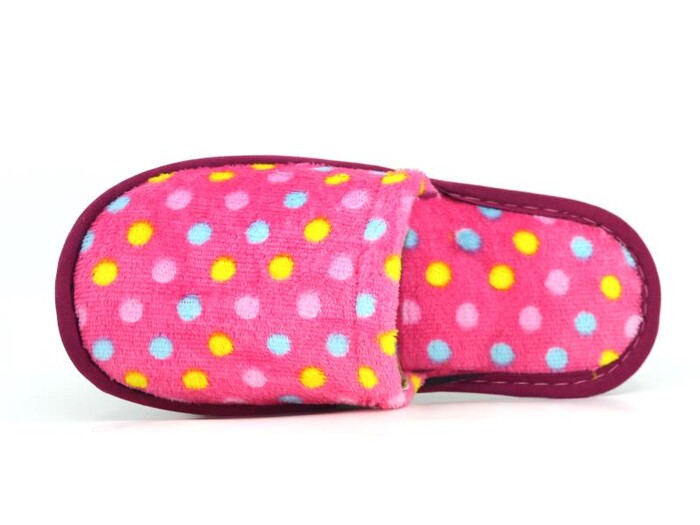 Auris Zenne İthal Çanak Terlik Noktalı Fuşya - Auris (1)