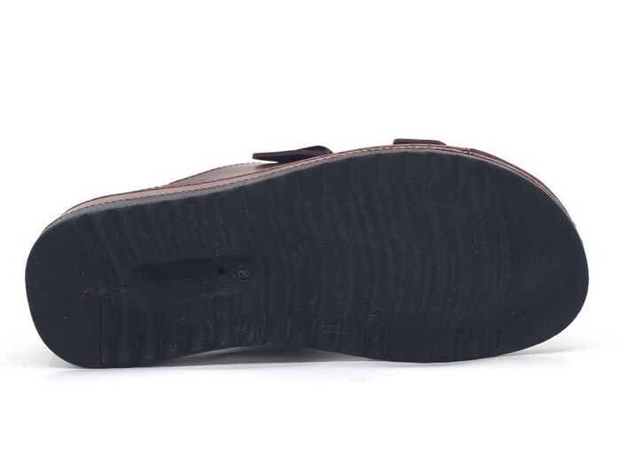 Polex Zenne Z135-0130 Çift Toka Monta Günlük Terlik Bordo - 3