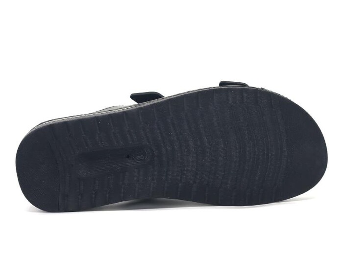 Polex Zenne Z135-0130 Çift Toka Monta Günlük Terlik Siyah - 3