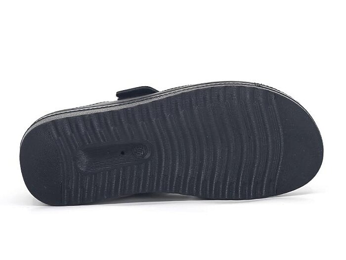 Polex Zenne Z135-0132 Cırtlı Monta Günlük Terlik Siyah - 3