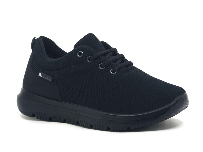 Polialabo Garson DI 13 Triko Spor Ayakkabı Siyah - Polialabo