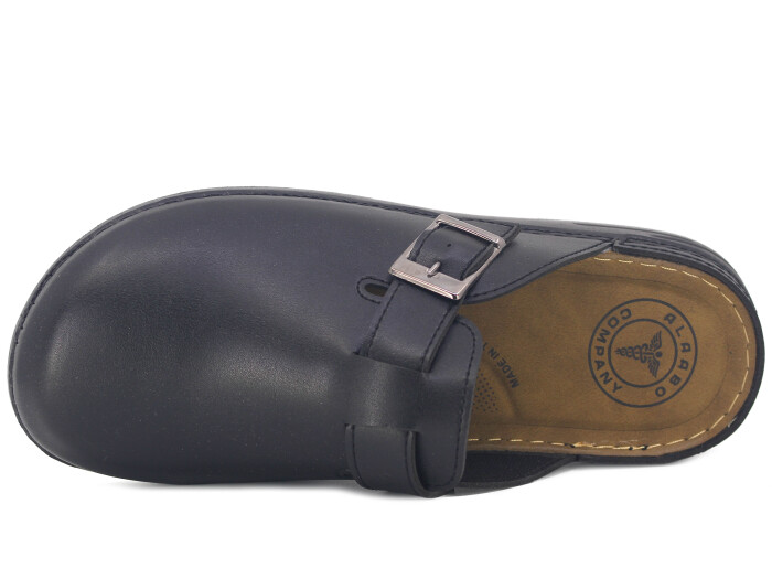 Polialabo Merdane 052-1848 Tokalı Kapalı Terlik Siyah - Polialabo (1)