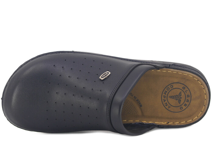 Polialabo Merdane 052-1870 Yakalı Kapalı Terlik Siyah - Polialabo (1)