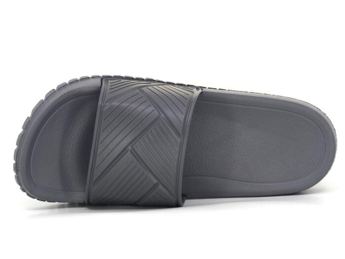 Polialabo Merdane 10248 Kareli Poşetli Lux Eva Terlik Gri - Polialabo (1)