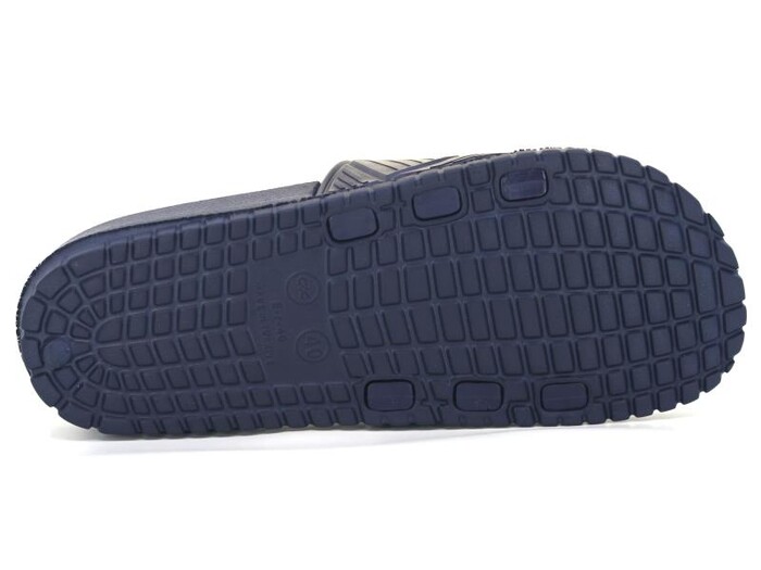 Polialabo Merdane 10248 Kareli Poşetli Lux Eva Terlik Lacivert - 3