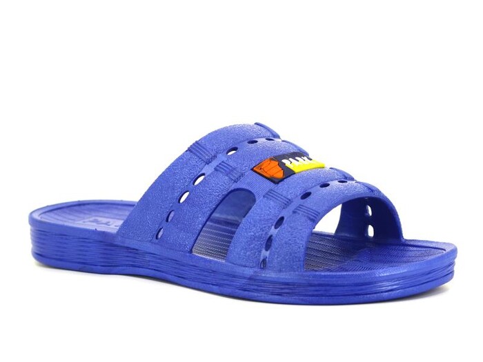 Polialabo Merdane 15003 Park Kaydırmaz Terlik Mavi - Polialabo