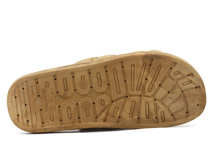 Polialabo Merdane 15003 Park Kaydırmaz Terlik Bej - 3