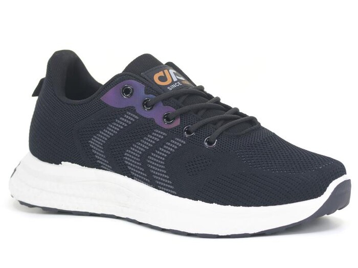 Polialabo Merdane 3091 Bağcıklı Anorak Spor Ayakkabı Siyah - 1