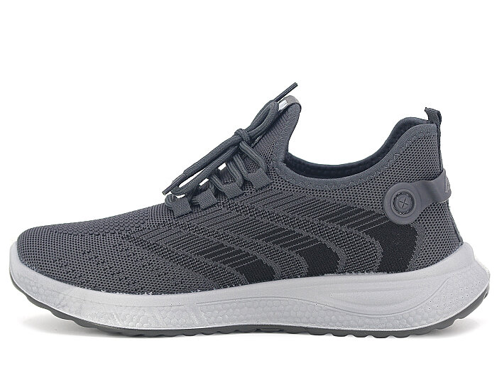 Polialabo Merdane 3195 Bağlı Triko Spor Ayakkabı Gri - 2