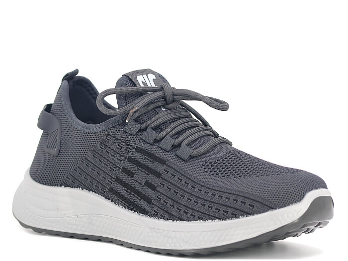 Polialabo Merdane DI 3158 Vakumlu Bağlı Spor Ayakkabı Gri - 1