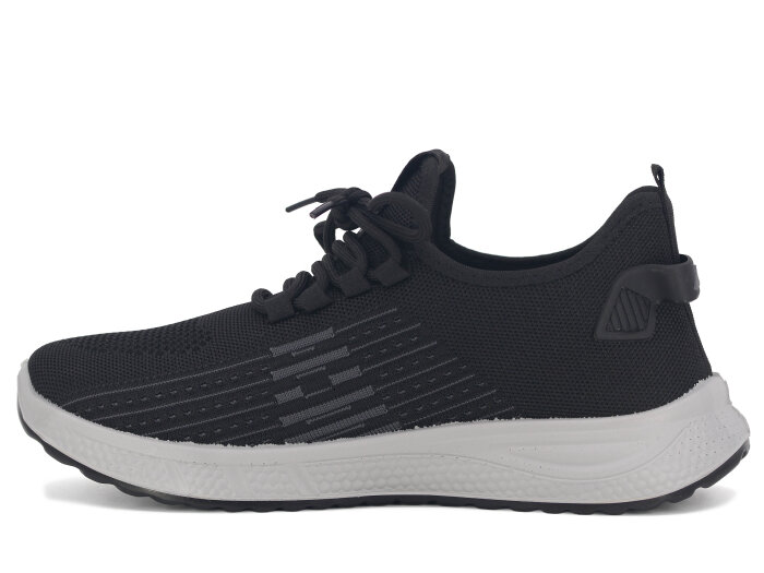 Polialabo Merdane DI 3158 Vakumlu Bağlı Spor Ayakkabı Siyah - 2