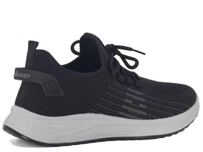 Polialabo Merdane DI 3158 Vakumlu Bağlı Spor Ayakkabı Siyah - 3