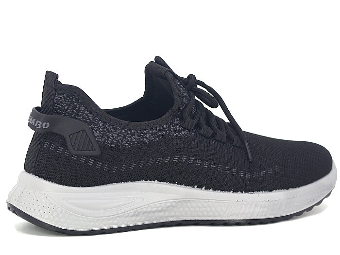 Polialabo Merdane DI 3166 PVC Taban Triko Spor Ayakkabı Siyah - 3