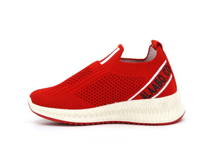 Polialabo Patik 15036 Triko Spor Ayakkabı Kırmızı
