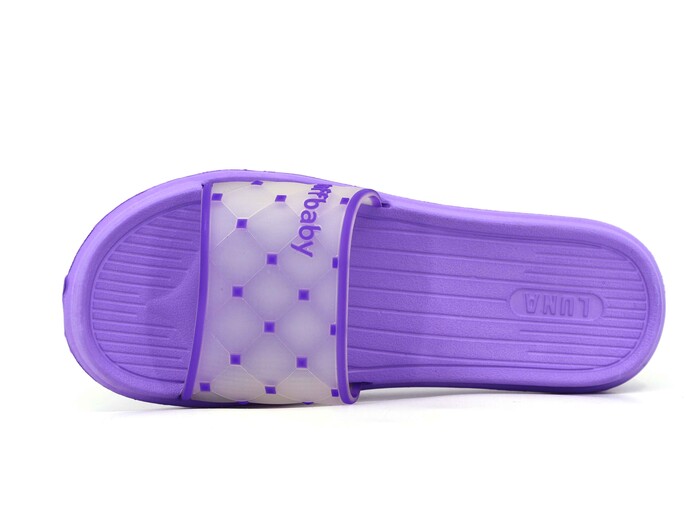 Polialabo Zenne 13009 Düz Yüz Lux Eva Terlik Mor - 2