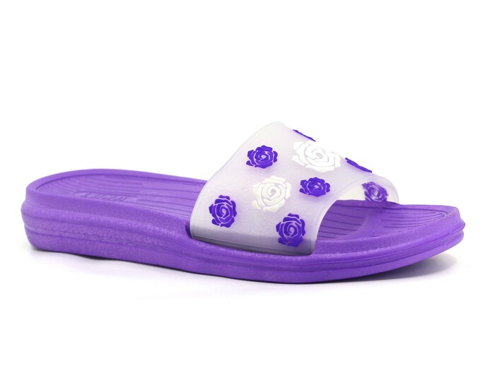 Polialabo Zenne 13026 Düz Yüz Çiçekli Lux Eva Terlik Karışık - Polialabo