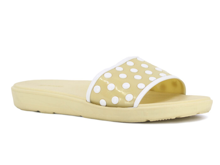 Polialabo Zenne 13040 Düz Yüz Puanlı Lux Eva Terlik Bej - Polialabo