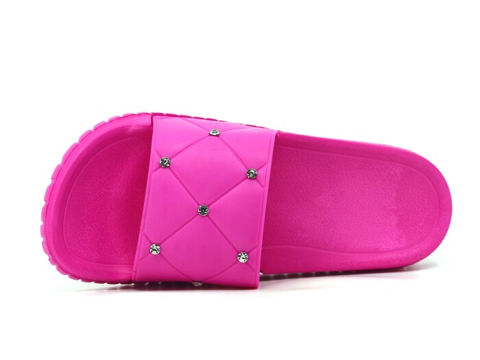 Polialabo Zenne 13082 Taşlı Lux Eva Terlik Fuşya - Polialabo (1)