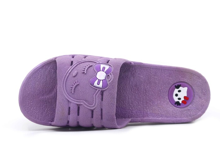 Polialabo Zenne 18024 Poşetli PVC Kaydırmaz Terlik Lila - Polialabo (1)