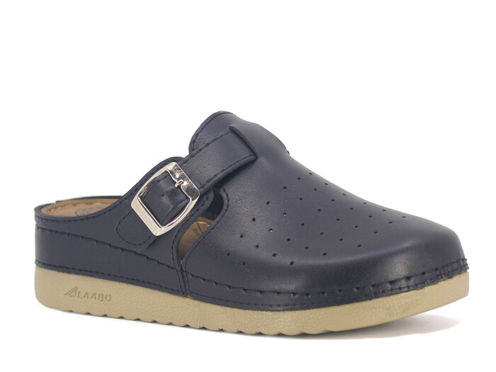 Polialabo Zenne 3515-8146 Tokalı Geçmeli Kapalı Terlik Siyah - Polialabo