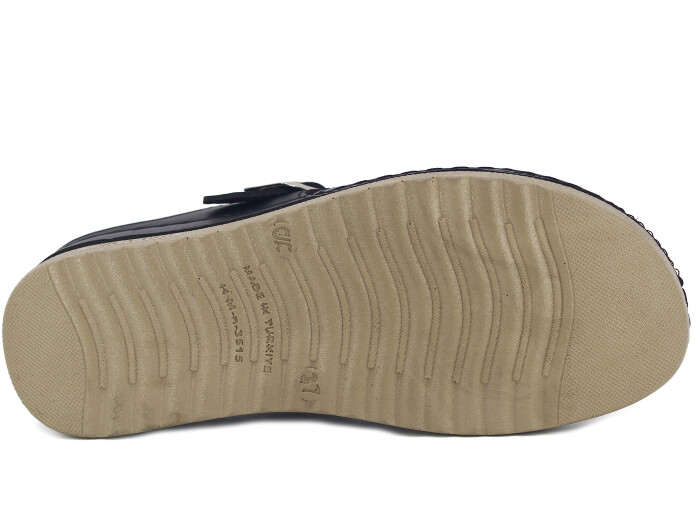 Polialabo Zenne 3515-8146 Tokalı Geçmeli Kapalı Terlik Siyah - 3