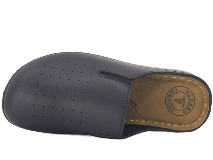 Polialabo Zenne 3515-8153 Lastikli Kapalı Terlik Siyah - Krem - 2