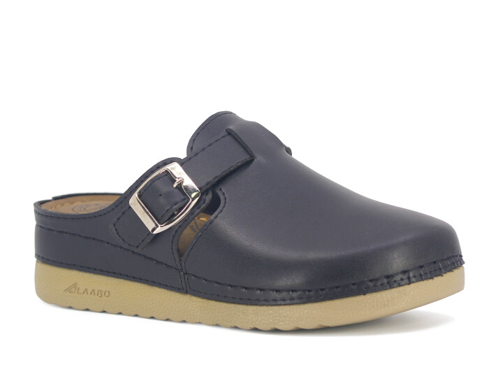 Polialabo Zenne 3515-8160 Tokalı Geçmeli Kapalı Terlik Siyah - 1