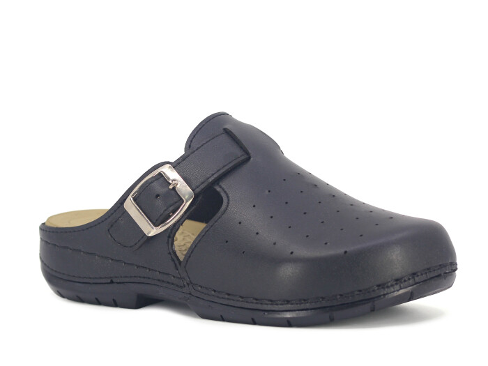 Polialabo Zenne A8175 Tokalı Geçmeli Kapalı Terlik Siyah - Polialabo