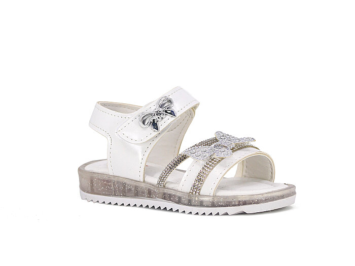 Poliva Bebe 1108 Işıklı Sandalet Beyaz - 1