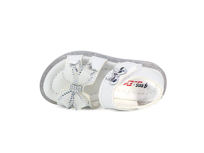 Poliva Bebe 1104 Işıklı Sandalet Beyaz - 2