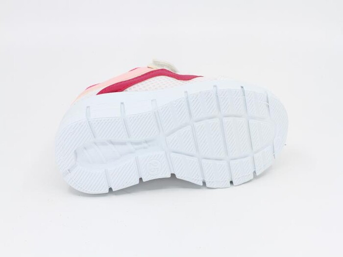 Poliva Bebe 3565 Bolimex Anorak Spor Ayakkabı Beyaz - Fuşya - Thumbnail