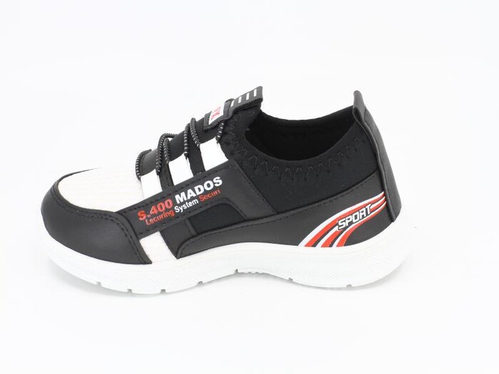 Poliva Filet 3030 Bolimex Mados Anorak Spor Ayakkabı Siyah - Beyaz - Thumbnail