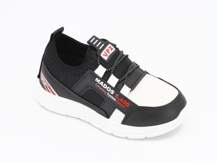 Poliva Filet 3030 Bolimex Mados Anorak Spor Ayakkabı Siyah - Beyaz - Thumbnail