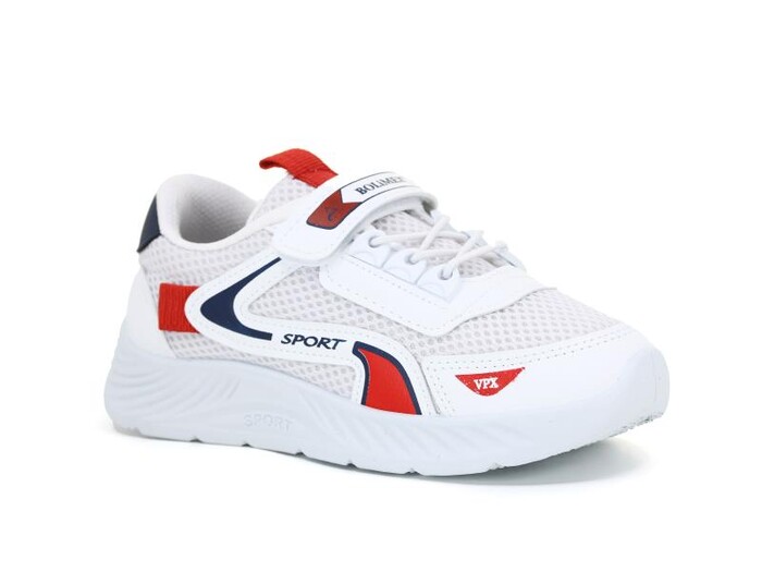 Poliva Filet 3600 Anorak Spor Ayakkabı Beyaz - Kırmızı - Lacivert