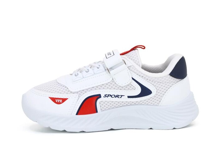 Poliva Filet 3600 Anorak Spor Ayakkabı Beyaz - Kırmızı - Lacivert