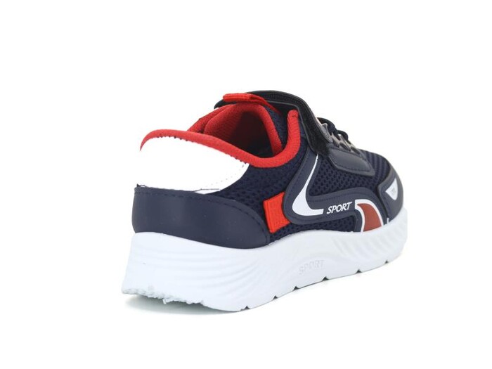 Poliva Filet 3600 Anorak Spor Ayakkabı Lacivert - Kırmızı - Beyaz - Thumbnail