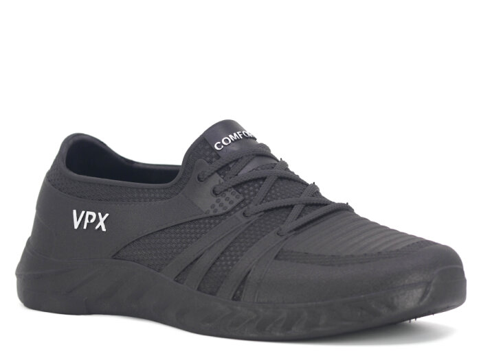 Poliva Merdane 1100 PVC Lastik Ayakkabı Siyah - 1