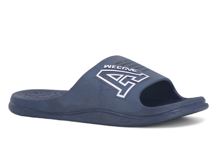 Poliva Merdane 1400 PVC Kaydırmaz Terlik Lacivert - Poliva