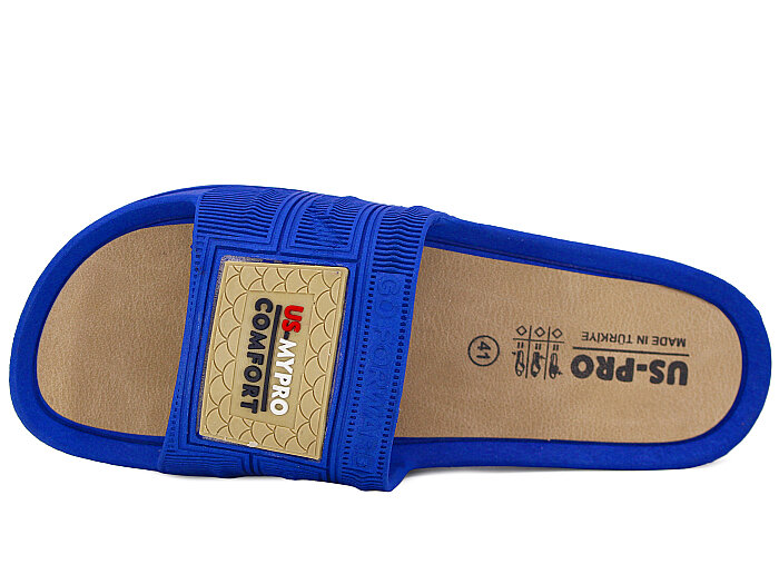 Poliva Merdane 1450 PVC Kaydırmaz Terlik Lacivert - 2