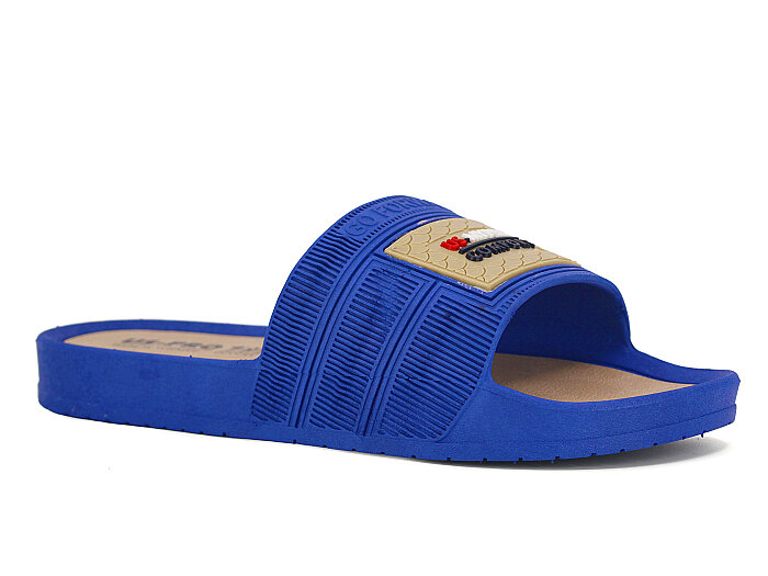 Poliva Merdane 1450 PVC Kaydırmaz Terlik Lacivert - Poliva