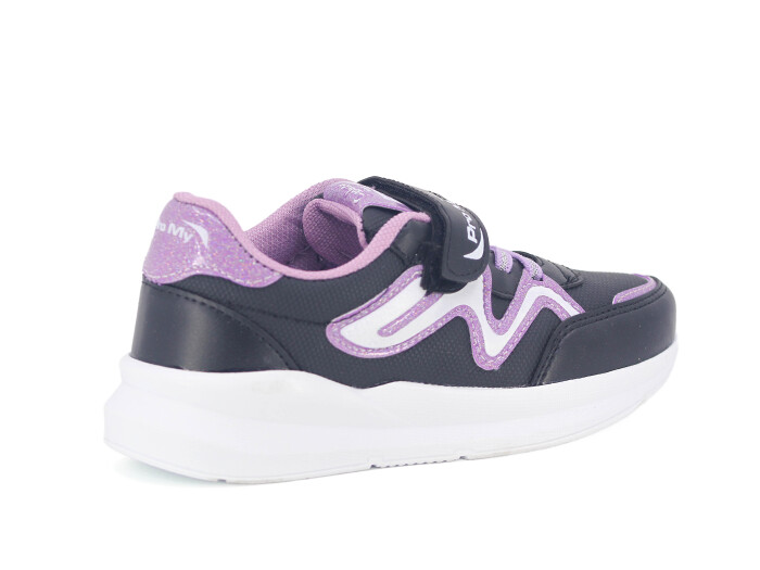 Poliva Patik 2030 Bolimex Cilt Spor Ayakkabı Siyah - Lila - 3