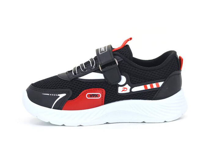 Poliva Patik 3590 Bolimex Anorak Spor Ayakkabı Siyah - Kırmızı - Thumbnail