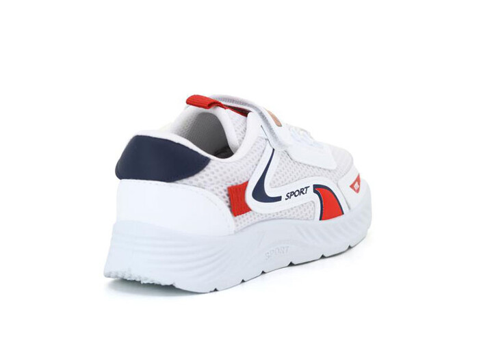 Poliva Patik 3600 Anorak Spor Ayakkabı Beyaz - Kırmızı - Lacivert - 3