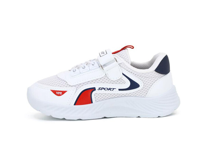 Poliva Patik 3600 Anorak Spor Ayakkabı Beyaz - Kırmızı - Lacivert - Thumbnail