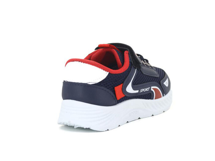 Poliva Patik 3600 Anorak Spor Ayakkabı Lacivert - Kırmızı - Beyaz - Thumbnail