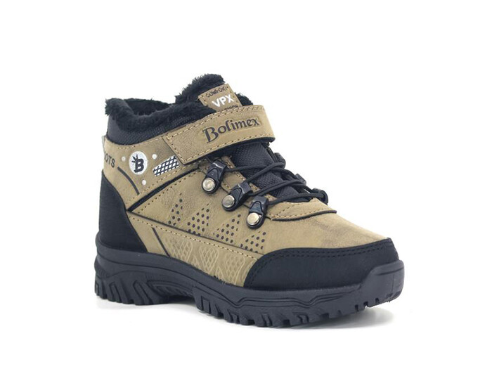 Poliva Patik 5105 Bolimex Peluşlu Trekking Kısa Bot Vizon