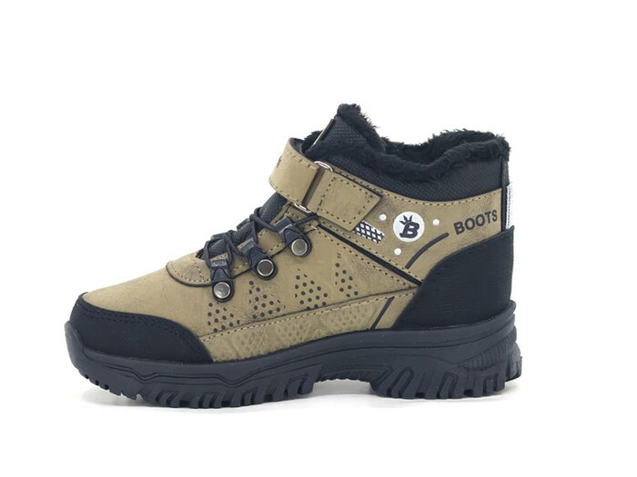 Poliva Patik 5105 Bolimex Peluşlu Trekking Kısa Bot Vizon