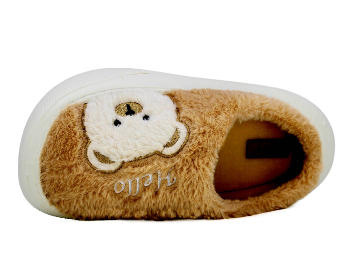 Auris Zenne 2025 Hayvanlı Eva Ev Terliği Pandalı Bej - Auris (1)