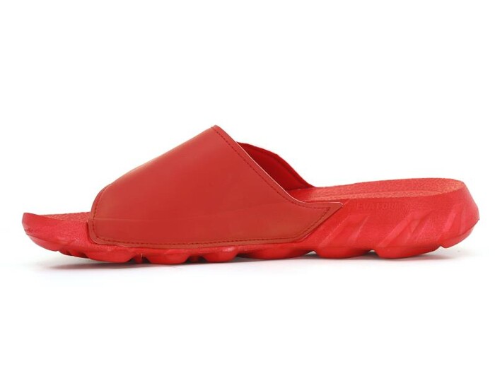 Poppy Zenne Tek Cırtlı Lux Eva Terlik Kırmızı - Poppy (1)